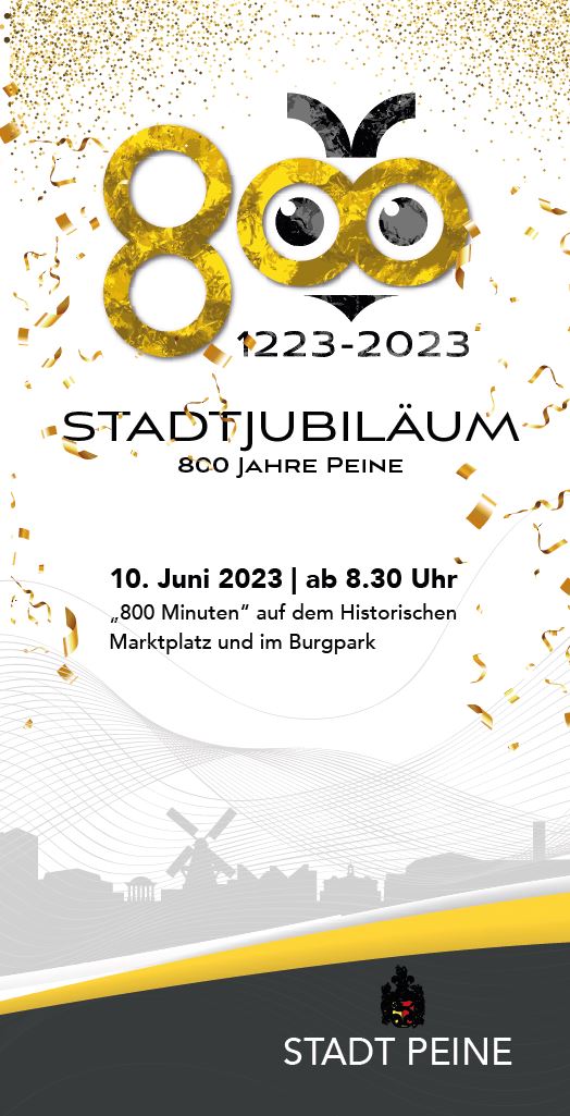 Stadtjubiläum 800 Jahre Peine